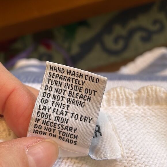 Alfred Dunner garden theme short sleeved cardigan - Picture 9 of 10